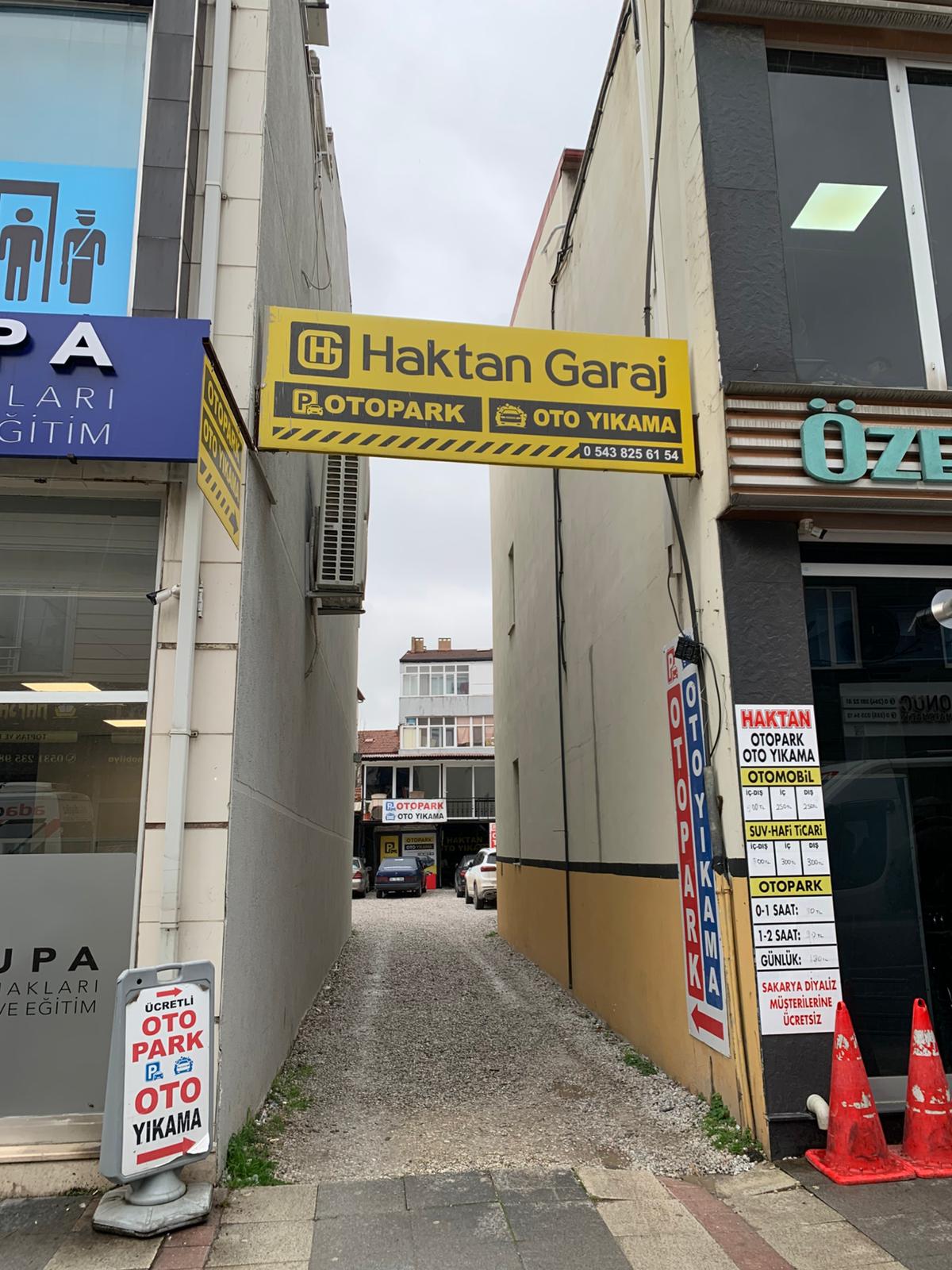 HAKTAN GARAJ OTO YIKAMA - ADAPAZARI