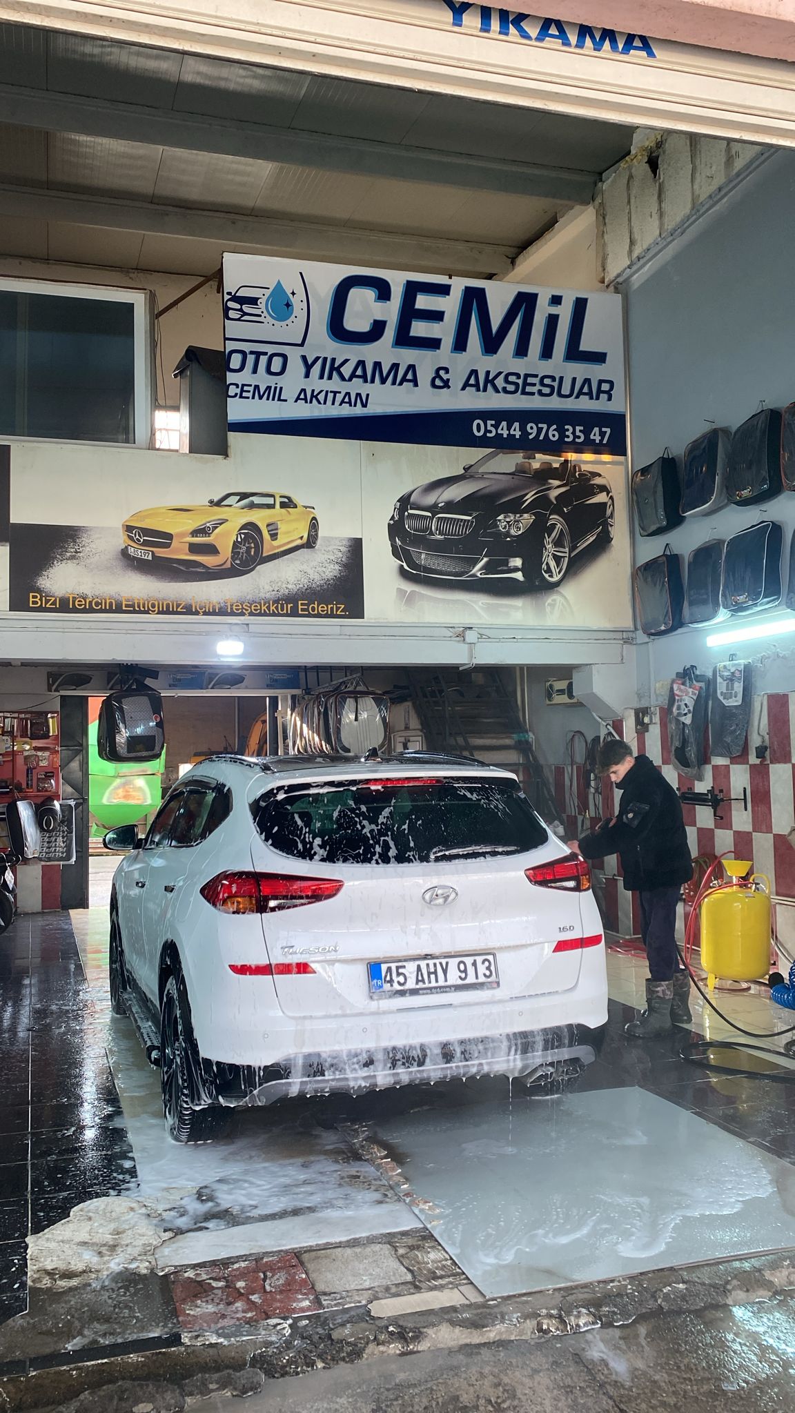 CEMİL OTO YIKAMA - TURGUTLU / MANİSA